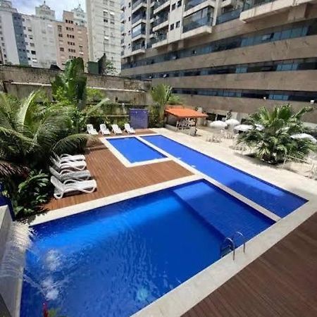 Flat Capitania Varam Guaruja Com Varanda Gourmet Exterior foto